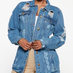Fashion nova denim jacket
